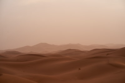 白天白昼沙漠